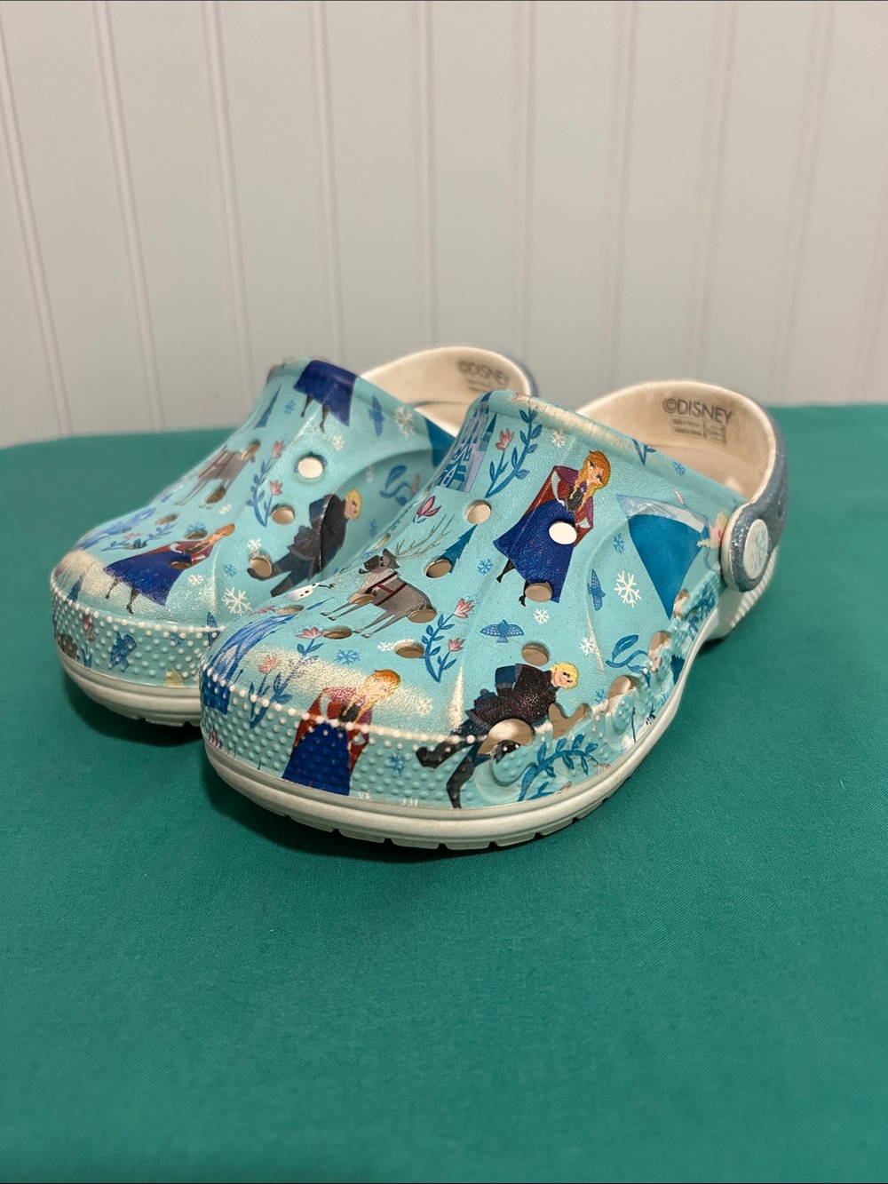 CROC/Disney Frozen Kids Slip-On Clogs Sz: C11